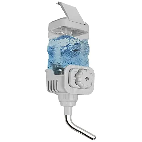 Vannon grey large capacity water dispenser for small animal cages