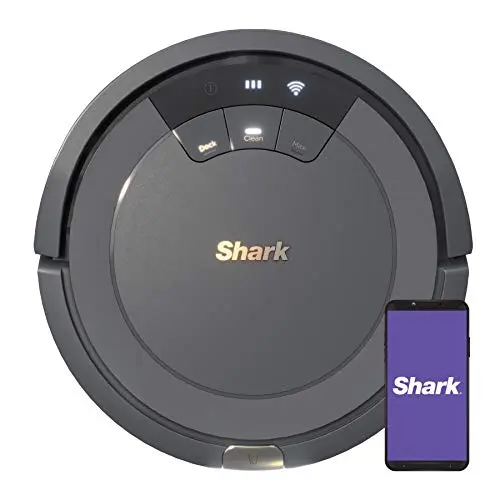 Shark AV753 ION robot vacuum in gray with tri-brush system