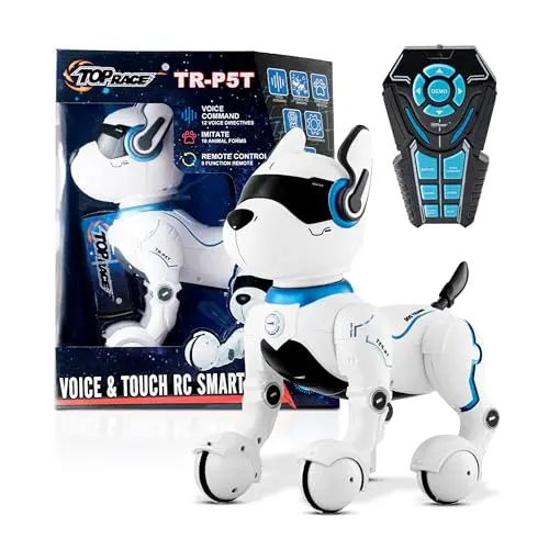 TOP RACE Rechargeable Robot Dog