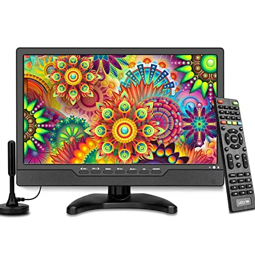 ZOSHING 14-inch portable LED TV with built-in stand