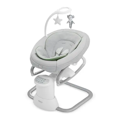 Graco Soothe My Way baby swing with removable rocker in Madden color