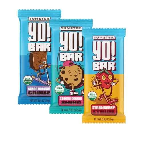 Yo! Bar by Bearded Brothers vegan organic kids protein bars