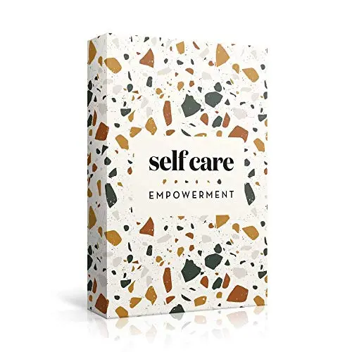 Deck of 52 self-care question cards for meditation and mindfulness