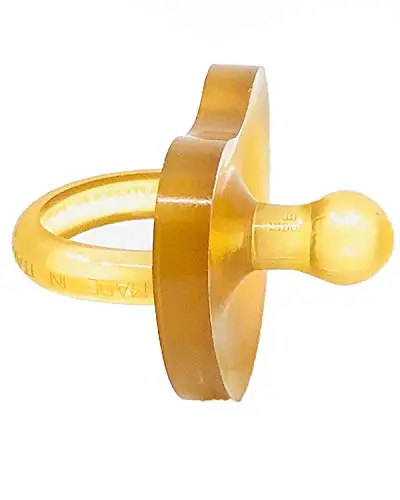Simply Rubber pacifier with shorter nipple