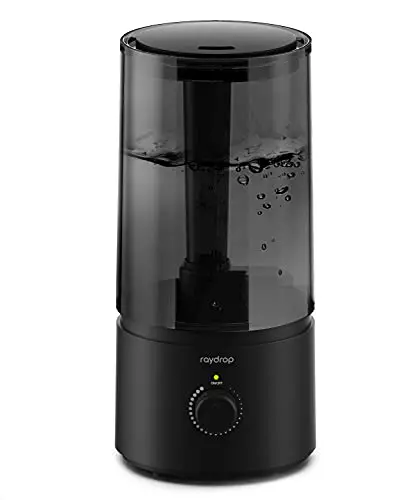 raydrop compact humidifier for small spaces and bedrooms