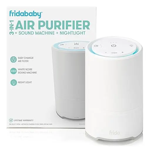 Frida Baby 3-in-1 air purifier with sound machine and nightlight