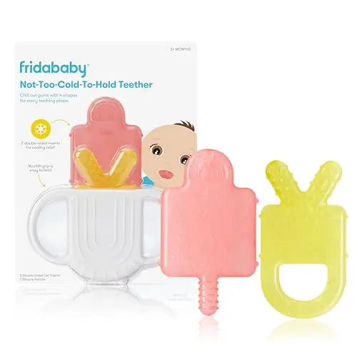 Frida Baby 4-in-1 teether with removable cooling inserts