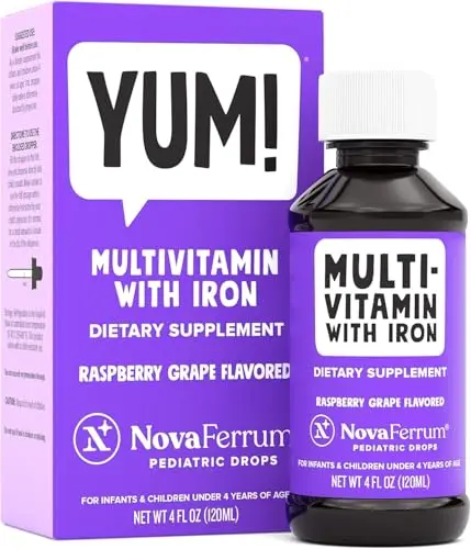 NovaFerrum Yum multivitamin with iron for infants and toddlers