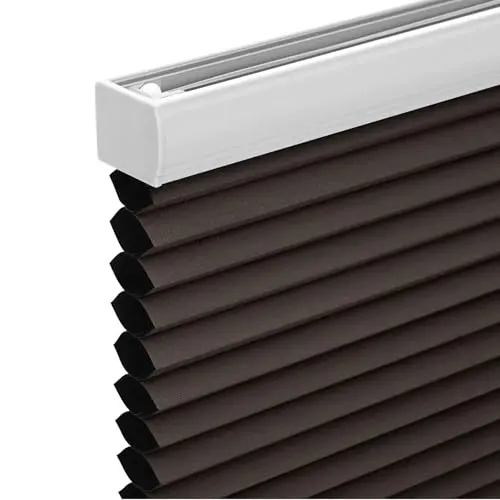Changshade cordless honeycomb blackout shade on window