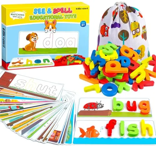 Officygnet see and spell CVC word learning toy