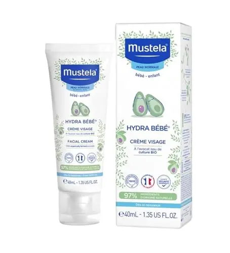 Mustela Hydra Bebe Face Cream tube