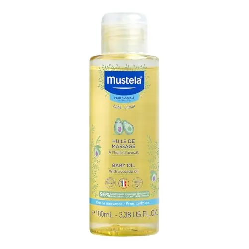 Mustela Baby Oil with natural oils