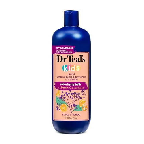 Dr Teal's Kids 3-in-1 Elderberry Bath bottle