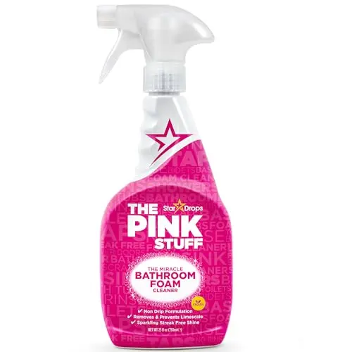 Stardrops The Pink Stuff bathroom foam cleaner