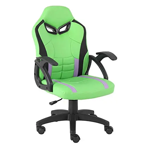 Modern-Depo green gaming chair for teenagers with adjustable height
