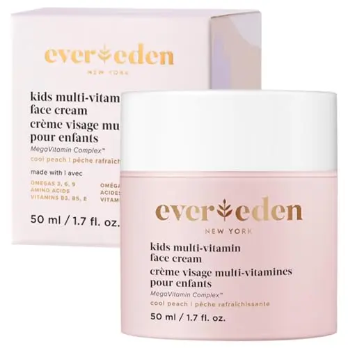 Evereden Kids Face Cream in Cool Peach scent for hydration