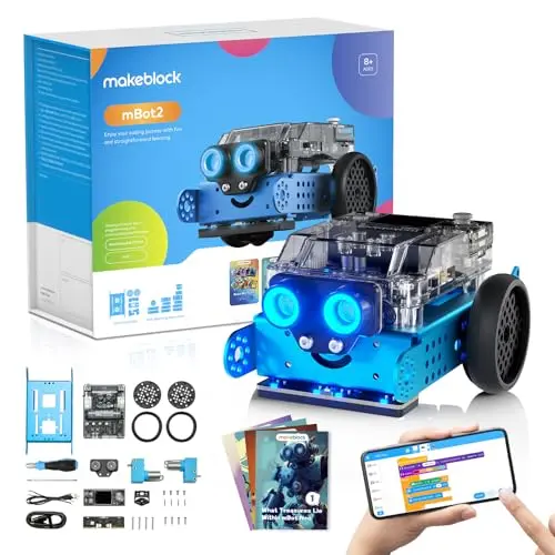 Makeblock mBot2 robot kit with AI features and coding interface