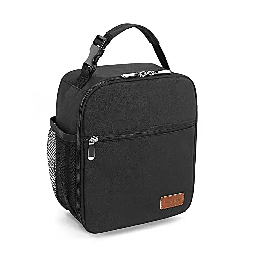 FEMUAR compact lunch box in black color