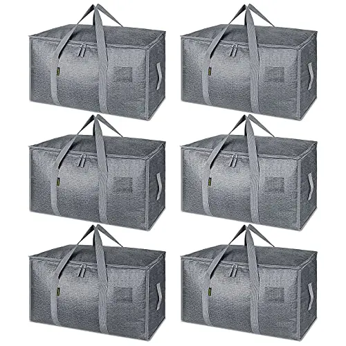 BALEINE oversized moving bags with reinforced handles for clothes storage