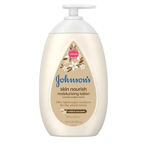 Johnson's Skin Nourish Moisturizing Baby Lotion bottle