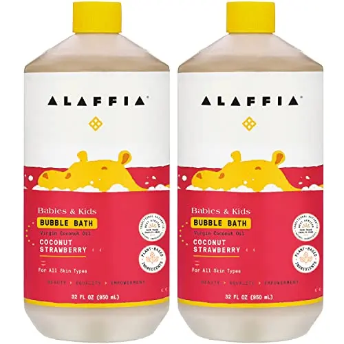 Alaffia Babies and Kids bubble bath with shea butter