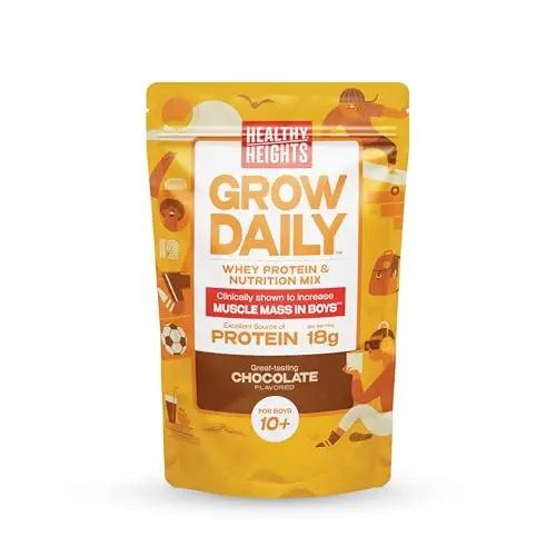 Healthy Heights Chocolate Protein Drink Mix for Teens
