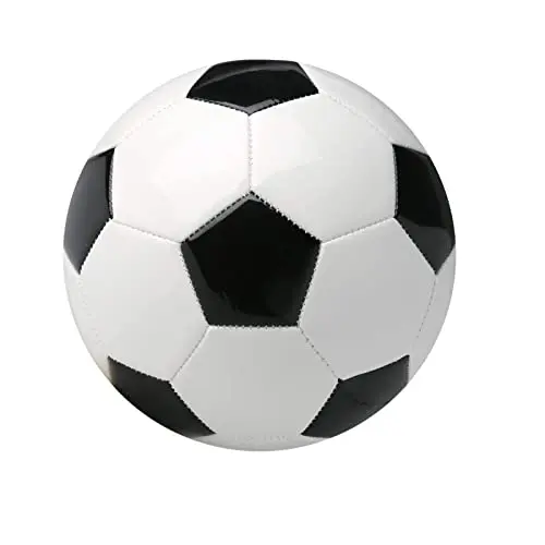 SPDTECH small white and black soccer ball for toddlers