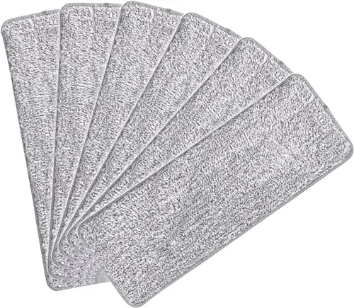 Microfiber mop pads replacement heads