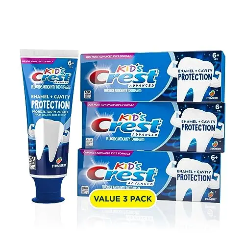 Crest Kids Enamel and Cavity Protection Toothpaste tube