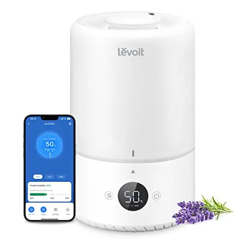 LEVOIT smart humidifier with app control for sinus relief