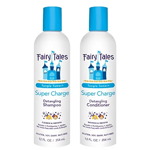 Fairy Tales Tangle Tamer shampoo and conditioner set for kids