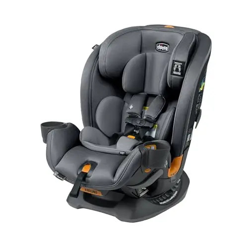 Chicco OneFit ClearTex all-in-one car seat in Slate color