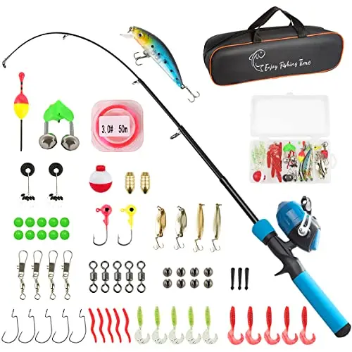 Ehowdin budget-friendly kids fishing kit with telescopic rod