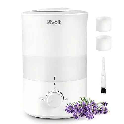 LEVOIT cool mist humidifier with essential oil diffuser