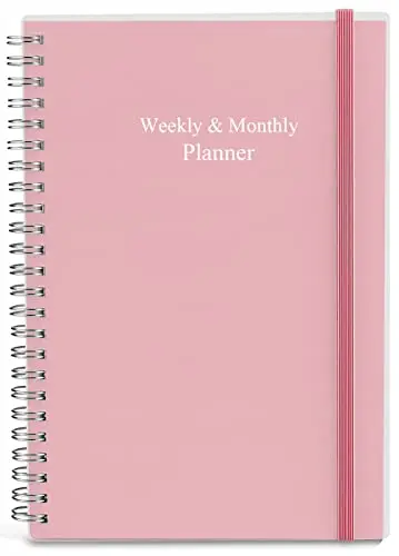 Nokingo undated weekly and monthly planner in teal color