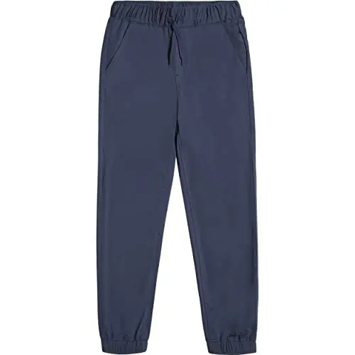 Nautica boys jogger pants with elastic waistband and drawstring