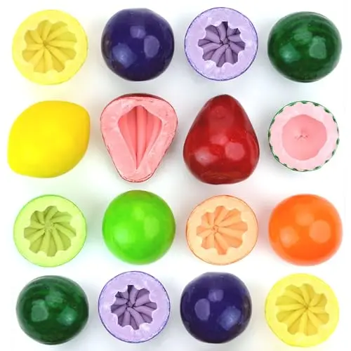 Global Gumball 2-inch jumbo fruit-shaped bubble gum in a pouch