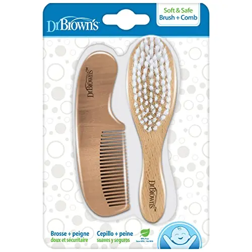 Dr. Brown's baby brush and comb set for newborns