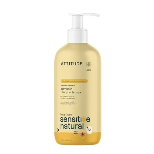 ATTITUDE unscented baby lotion with EWG verification
