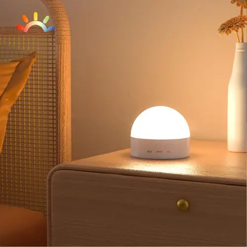 Kintion portable night light with adhesive backing