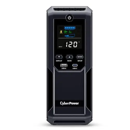 CyberPower CP1500AVRLCD3 UPS with LCD display