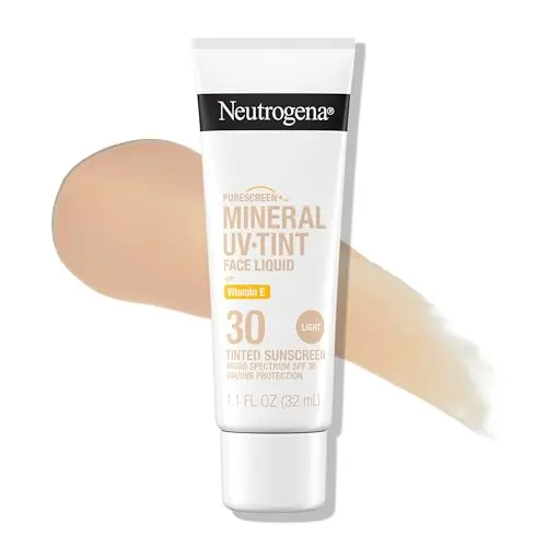 Neutrogena mineral tinted liquid sunscreen for face