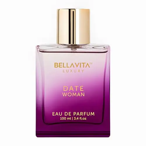 Bella Vita Luxury Date perfume bottle with elegant design