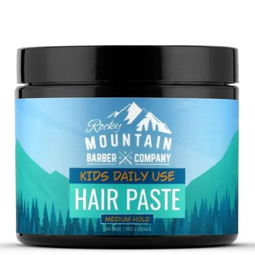 Rocky Mountain Barber Company Kids Hair Styling Paste tub