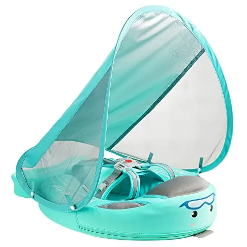 HECCEI Mambobaby non-inflatable infant swim float with canopy