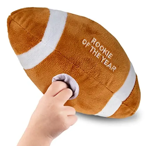 Playbees baby football plush rattle toy
