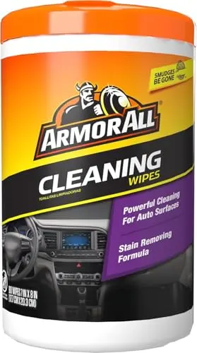 Armor All cleaning wipes canister