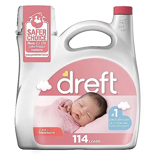 Dreft Stage 1 newborn baby laundry detergent bottle