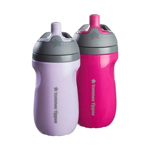 Tommee Tippee Insulated Sportee toddler water bottle with easy-grip handle