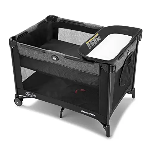 Graco Pack 'n Play Simple Solutions Playard with mesh sides and compact fold